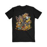 Cartoon Flames Tee