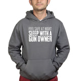 Unisex Sleep With A Gun Owner Hoodie