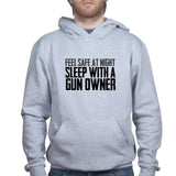 Unisex Sleep With A Gun Owner Hoodie
