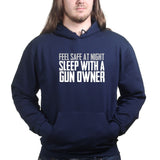 Unisex Sleep With A Gun Owner Hoodie