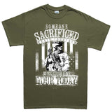 Men's Veteran Sacrifices T-shirt Style001