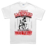 Men's Veteran Sacrifices T-shirt Style001