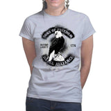 Ladies Sons of Freedom Rebel Alliance T-shirt Style001