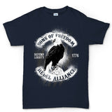 Men's Sons of Freedom Rebel Alliance T-shirt Style001
