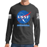 United States Space Force USSF Long Sleeve T-shirt Style001