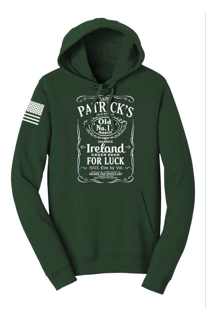 St. Patrick's Old No. 7 Whiskey Hoodie Style001