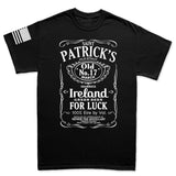 St. Patrick's Old No. 7 Whiskey Mens T-shirt Style001
