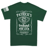 St. Patrick's Old No. 7 Whiskey Mens T-shirt Style001