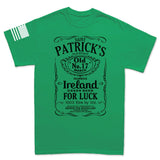 St. Patrick's Old No. 7 Whiskey Mens T-shirt Style001