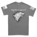 Freedom Is Coming Men's T-shirt Style001