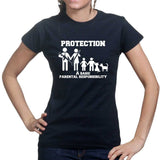Parental Responsibility Ladies T-shirt Style001