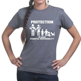 Parental Responsibility Ladies T-shirt Style001