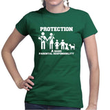Parental Responsibility Ladies T-shirt Style001
