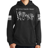 My Stick Figure Family Hoodie Style001