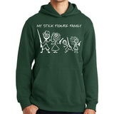 My Stick Figure Family Hoodie