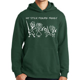 My Stick Figure Family Hoodie Style001