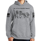 My Stick Figure Family Hoodie