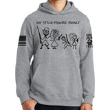 My Stick Figure Family Hoodie Style001