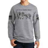 My Stick Figure Family Sweatshirt