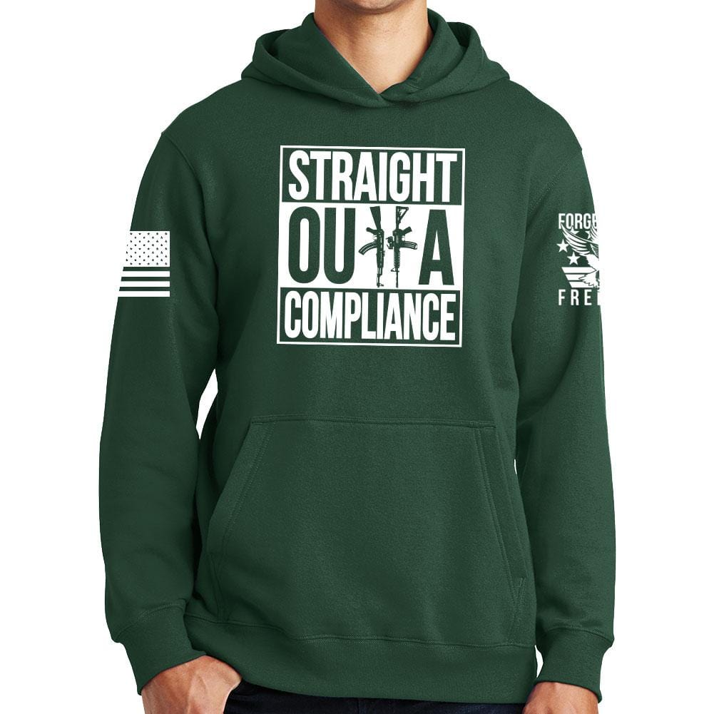 Straight Outta Compliance Hoodie Style001