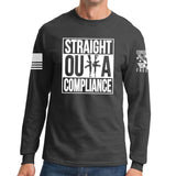 Straight Outta Compliance Long Sleeve T-shirt Style001