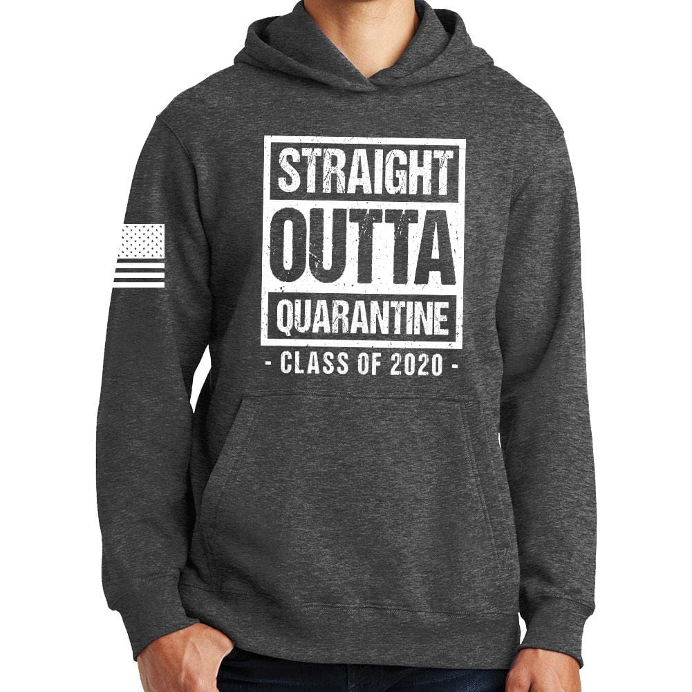 Straight Outta Quarantine Hoodie Style001