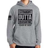 Straight Outta Quarantine Hoodie Style001
