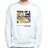 Subject to Citizen Mens Sweatshirt