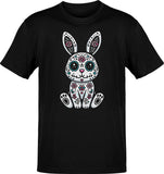 Sugar Skull Easter Bunny T-Shirt