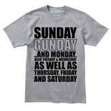 Men's Sunday Gunday Everyday T-shirt