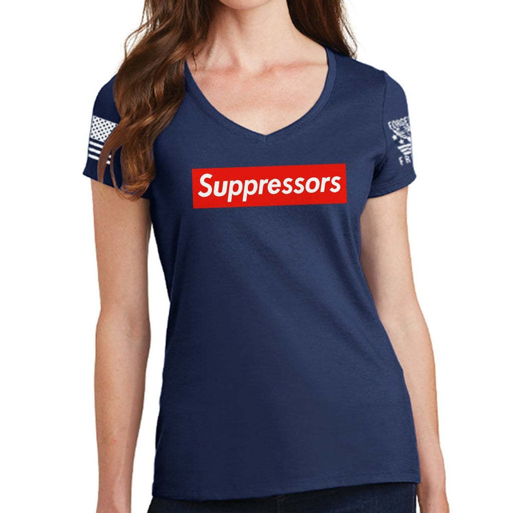 Ladies Suppressors V-Neck T-shirt