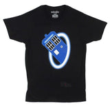 Doctor Who Tardis Time Warp Portals Bbc Adult T-Shirt