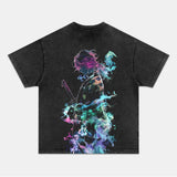 TANJIRO KAMADO UNISEX ANIME INSPIRED VINTAGE TEEä¸¨DEMON SLAYER-[BACK]