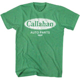 Tommy Boy - Callahan Logo - American Classics - Heather Green Adult Short Sleeve T-Shirt