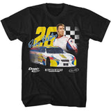 Talladega Nights - 26 With Signature - American Classics - Solid Black Adult Short Sleeve T-Shirt