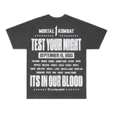 MK LIU KANG SHIRT (VINTAGE BLACK)