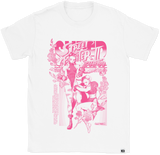 STREET FIGHTER - 'Cherry Blossom Turbo' T-Shirt - White