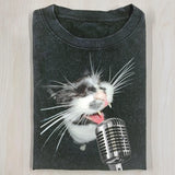 THE SINGING CAT T-SHIRT