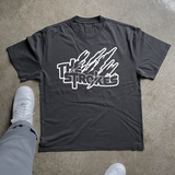 THE STROKES 'MARILYN' HEAVYWEIGHT BLACK T-SHIRT