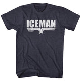 Top Gun - Ice Man - Short Sleeve - Heather - Adult - T-Shirt