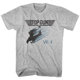 Top Gun - Bird Of Thunder - Short Sleeve - Heather - Adult - T-Shirt