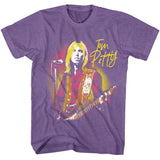 Tom Petty - At The Mic - Licensed Adult Short Sleeve T-Shirt Style001