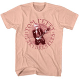 Tom Petty - Circle - Licensed Adult Short Sleeve T-Shirt Style001