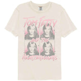 Tom Petty - Four Images - American Classics - Off-White Solid Adult Short Sleeve Comfort Color T-Shirt