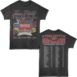 Tom Petty - Great Wide Open Tour - American Classics - Gray Solid Adult Short Sleeve T-Shirt