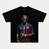TRAVIS SCORTT & FC BARCELONA TEE
