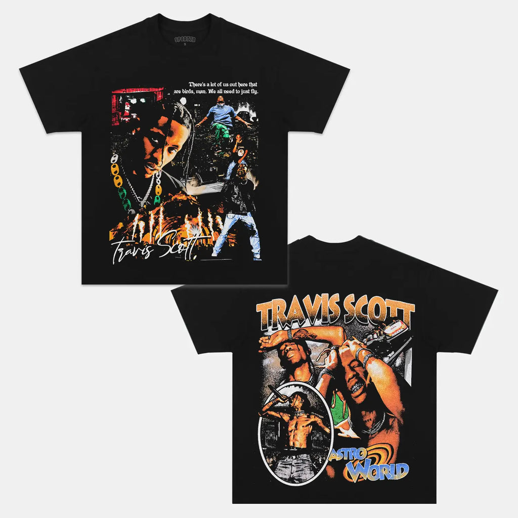 TRAVIS SCOTT VINTAGE TEE Style001