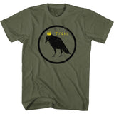 Train - Crow & Crown In Circle - Short Sleeve - Adult - T-Shirt