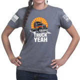 Ladies Truck Yeah T-shirt Style001
