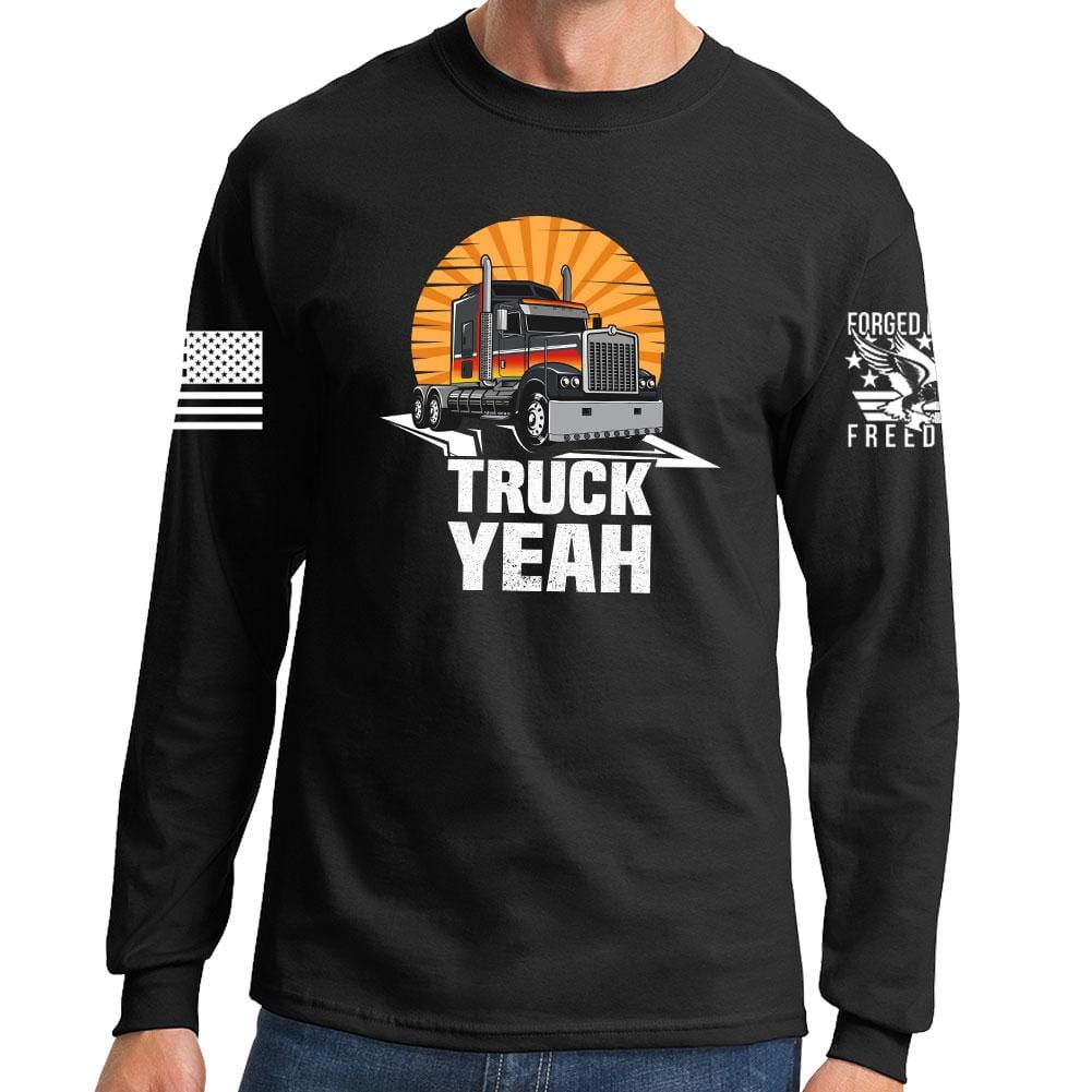 Truck Yeah Long Sleeve T-shirt Style001